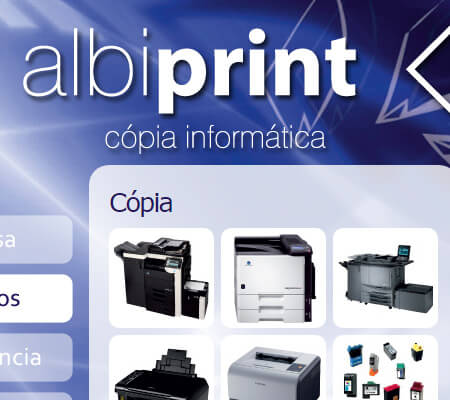 Albiprint - Website Corporativo