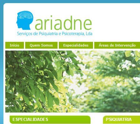 Ariadne - Website Corporativo