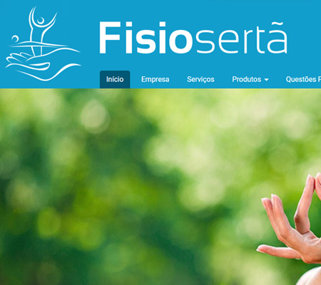 Fisiosertã - Website Corporativo