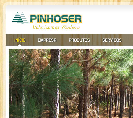 Pinhoser - Website Corporativo